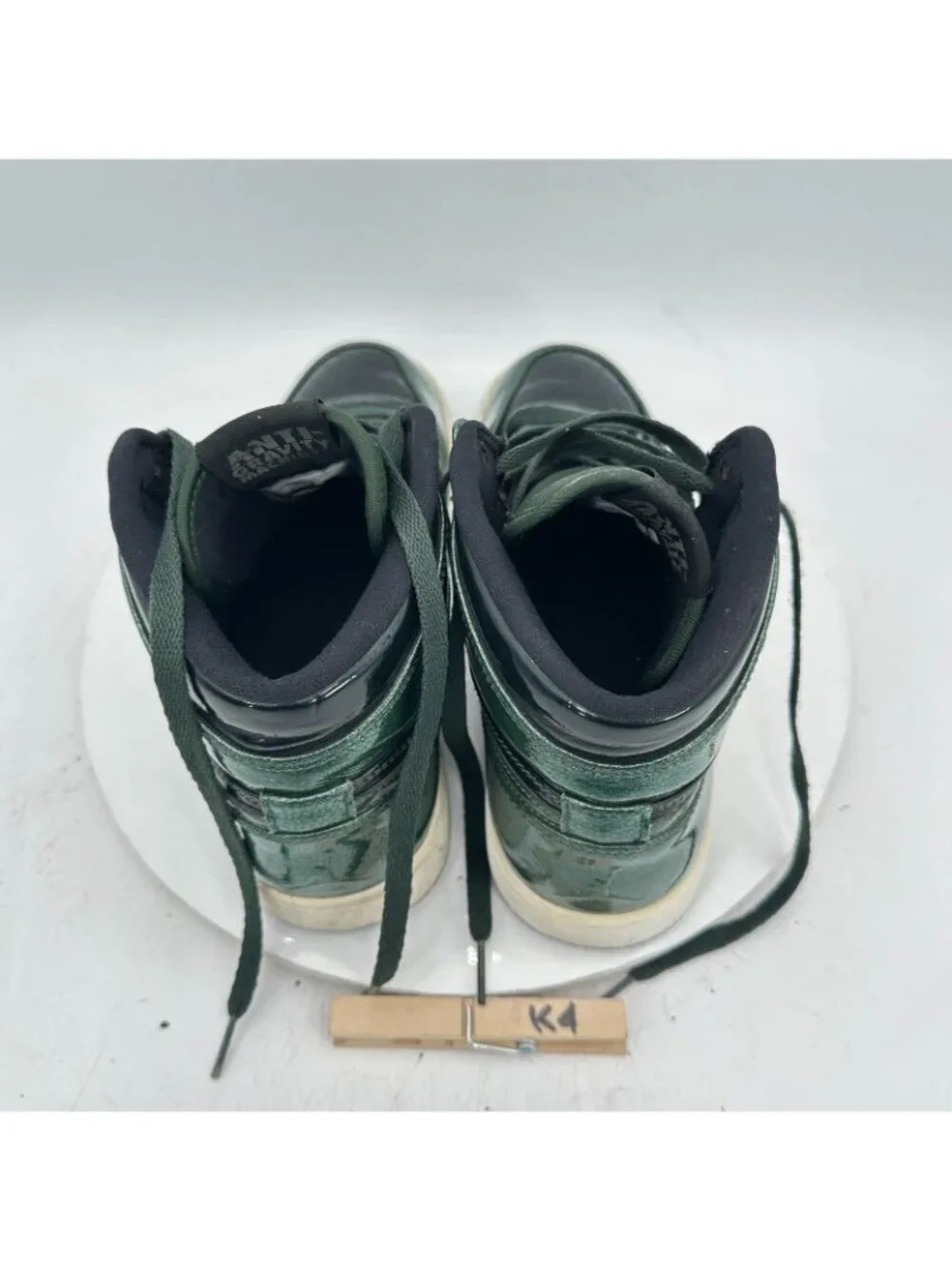 Nike Jordan 1 Retro High Men Size 8.5 332550-300 Anti Gravity Grove Green Shoes